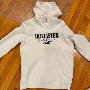 Hollister White Hoodie